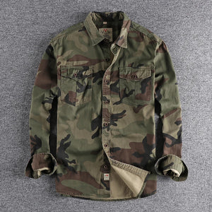 Men Camouflage Cargo Military Style