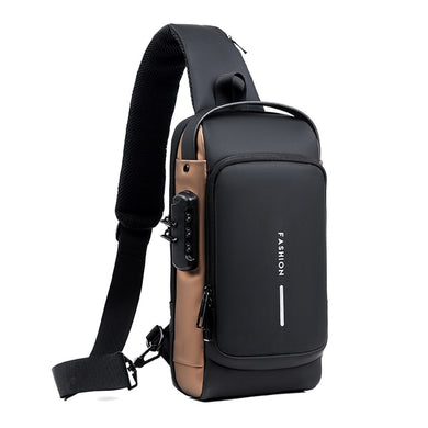 Multifunction Anti-theft USB Shoulder Bag Crossbody