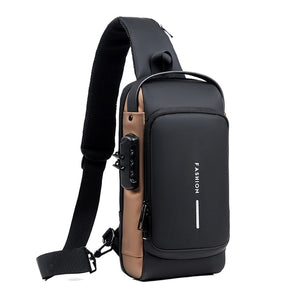 Multifunction Anti-theft USB Shoulder Bag Crossbody