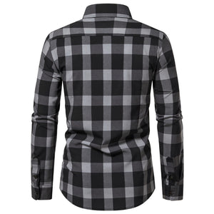 Men's High Quality Business Casual Silk Smooth Shirt