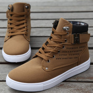Mens Casual Style High Top Shoes