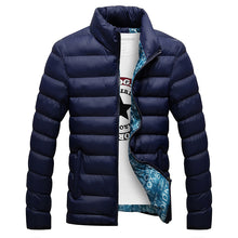 Men 2019 Fashion Stand Collar Parka winter Jacket M-6XL
