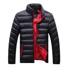 Men 2019 Fashion Stand Collar Parka winter Jacket M-6XL